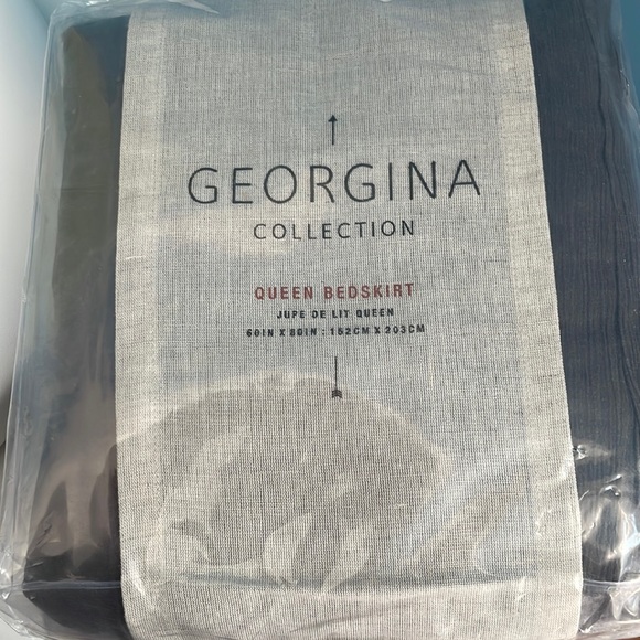 Anthropologie Bedding Anthropologie Queen Bedskirt Poshmark